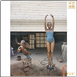 西方人物雕塑制作