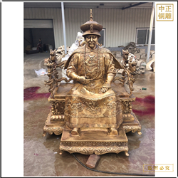 貼金雍正銅雕鑄造廠