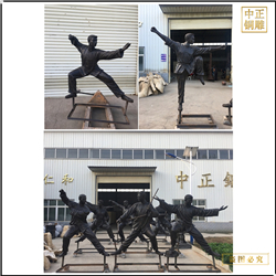 鑄造大型現代人物 