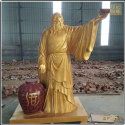 喝酒人物銅雕塑鑄造 喝酒人物銅雕塑鑄造