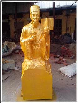 李時珍銅雕塑 李時珍銅雕塑