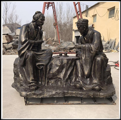 喝茶雕塑價格|定做喝茶銅像 喝茶雕塑價格|定做喝茶銅像