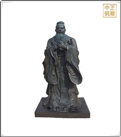孔子雕塑鑄造廠家 孔子雕塑鑄造廠家