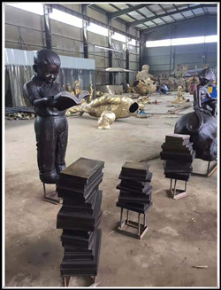 校園讀書雕塑|加工校園讀書雕塑 校園讀書雕塑|加工校園讀書雕塑