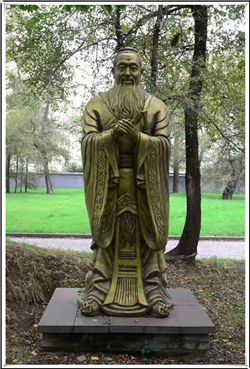 孔子雕塑位置 孔子雕塑位置