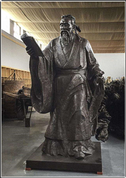 鑄銅孔子雕塑價格 鑄銅孔子雕塑價格